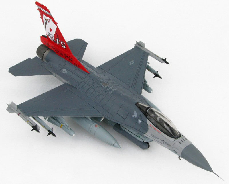 HOBBY MASTER ROCAF F-16A 21 FS Gamblers 1:72 Model 2016 20th Anniversary We Play to Win 93-0721