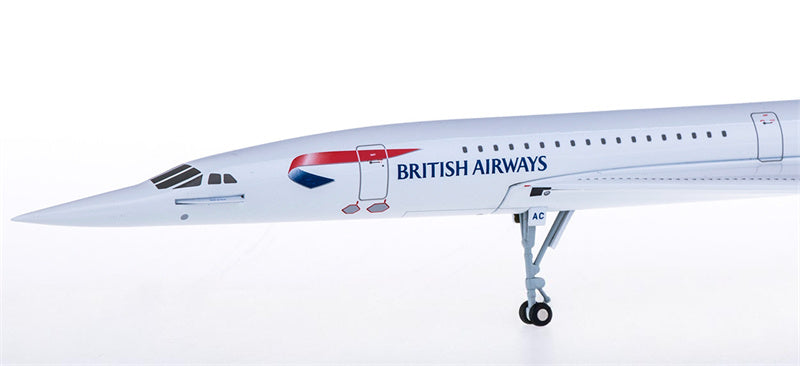 Hogan British Airways Concorde G-BOAC 1:200 Diecast Model view 4