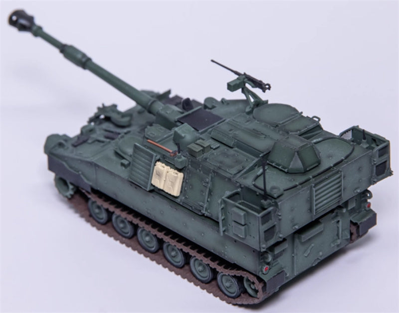 T-MODEL US M109A7 self-propelled howitzer 155mm green version 1:72 Tank Pre-built Model