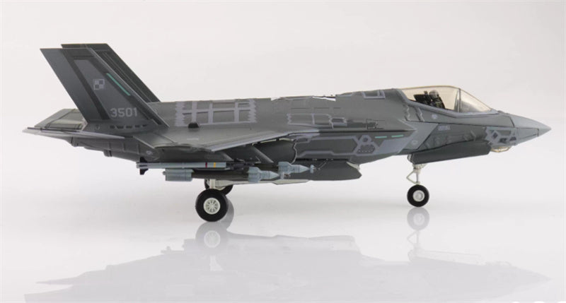 HOBBY MASTER F35A Husarz 3501 Polish Air Force 2024 (w/painted RAM panels) 1:72 Aircraft Pre-built Model