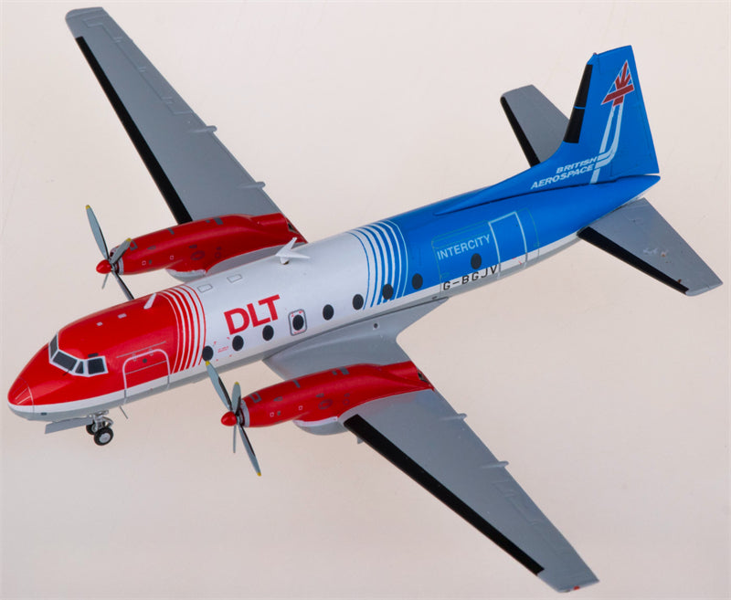 JC Wings DLT Hawker Siddeley HS 748 G-BGJV 1:200 Diecast Model view 1