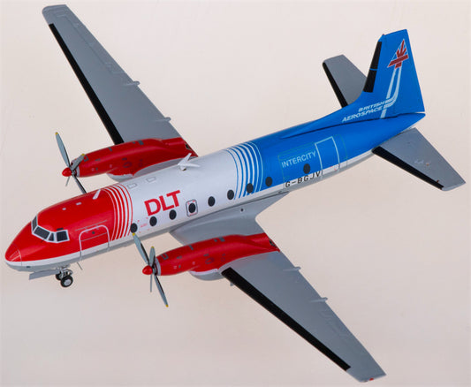 JC Wings DLT Hawker Siddeley HS 748 G-BGJV 1:200 Diecast Model view 1