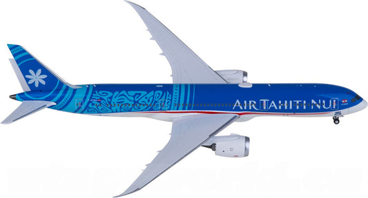 NG Models 1:400 Air Tahiti Nui Boeing 787-9 Dreamliner F-OTOA Diecast Model view 1