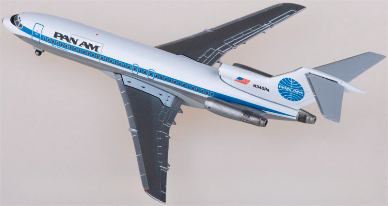 Herpa Pan Am for Boeing 727-100 N340PA 1:500 Airplane Pre-built  Airliner Model Display