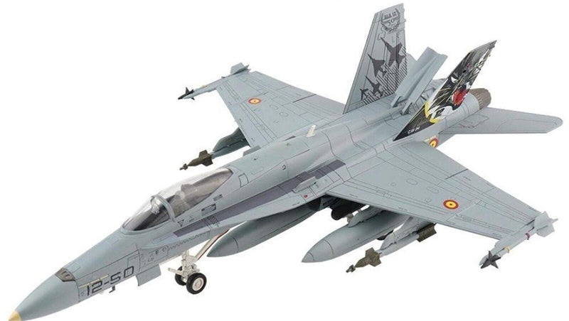 Hobby Master EF-18A ALA 12 50th Anniversary 12-50/C15-34 Ala 12 Spanish Air Force 2010 1/72 Aircraft Pre-built Model