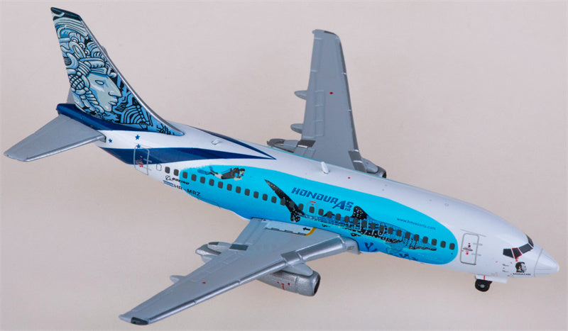 Geminijets Aviatsa Boeing 737-200 HR-MRZ 1:400 Diecast Model view 2