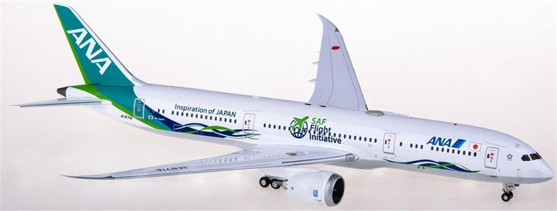 JC Wings ANA Boeing 787-9 Dreamliner JA871A 1:200 Airplan Diecast Model view 3
