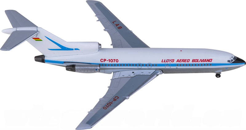 AeroClassics LAB Bolivian Airlines Boeing 727-100 CP-1070 1:400 Diecast Model view 2