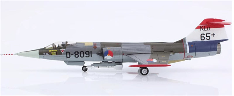 HOBBY MASTER Lockheed F-104G Starfighter D-8091 Royal Nether lands Air Force 65th Anniversary 1978 1/72 Aircraft Pre-built Model