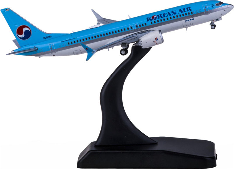 JC Wings Korean Air Boeing 737 MAX 8 HL8351 1:400 Diecast Model view 2