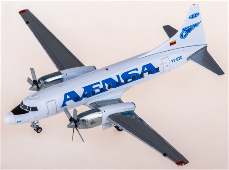 JC Wings Avensa Convair CV-580 YV-83C 1:200 Diecast Model view 2