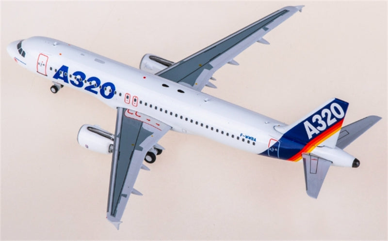 Kylin 1:400 Airbus A320 F-WWBA Diecast Model view 3