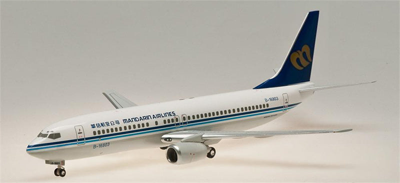 Hogan Mandarin Airlines for Boeing 737-800 B-16803 1:200 Aircraft Pre-built  Airliner Model Display