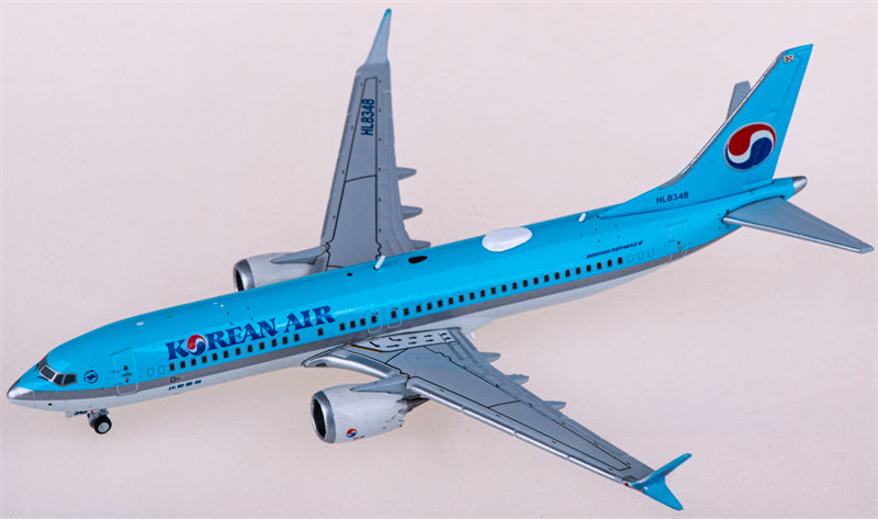 JC Wings Korean Air Boeing 737 MAX 8 HL8348 1:400 Diecast Model view 1