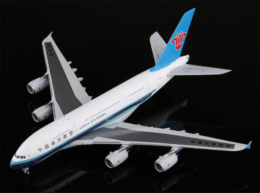HX Models China Southern Airlines Airbus A380 B-6136 1:400 Diecast Model view 1