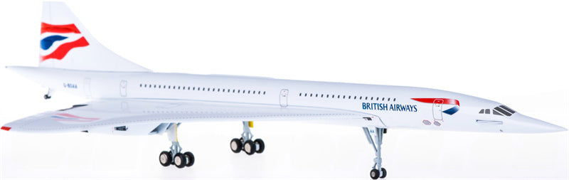 Hogan British Airways Concorde G-BOAA 1:200 Diecast Model view 3