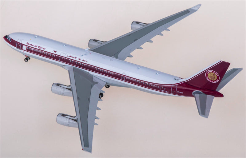 Phoenix Qatar Amiri Flight Airbus A340-200 A7-HHK 1:400 Diecast Model view 2