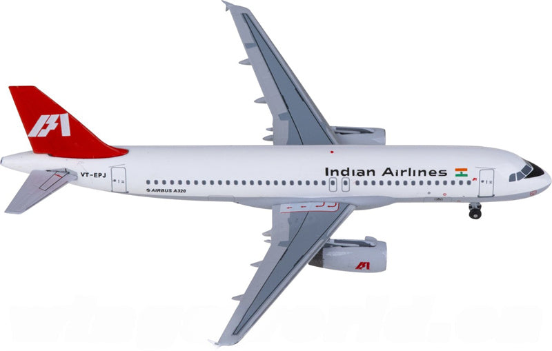 AeroClassics Indian Airlines Airbus A320 VT-EPJ 1:400 Diecast Model view 2