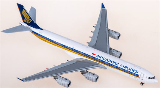 Hxmodels Singapore Airlines Airbus A340-500 9V-SGD 1:400 Diecast Model view 1