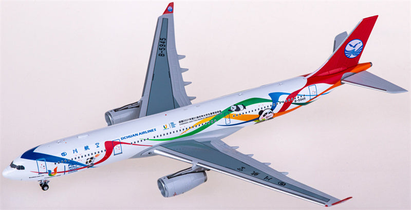 NG Models Sichuan Airlines Airbus A330-300 B-5945 1:400 Diecast Model view 4