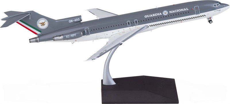 Geminijets Mexican Federal Police for Boeing 727-200 XC-NPF GN-402 1:200 Airplane Pre-built  Airliner Model Display