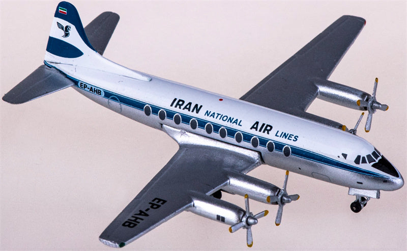 AeroClassics Iran Air Vickers Viscount 700 EP-AHB 1:400 Diecast Model view 1