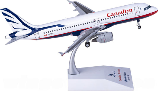 JC Wings Canadian Airlines Airbus A320 C-FNVV 1:200 Diecast Model view 1