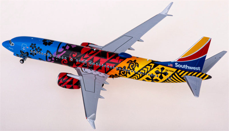 NG Models Southwest Airlines Boeing 737 MAX 8 N8710M 1:400 Diecast Model view 2