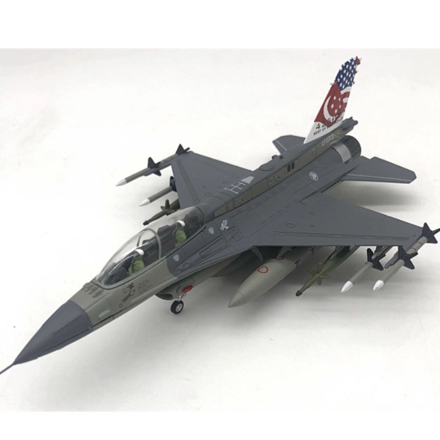 FLOZ F16D Singapore Air Force fighter jet 1:72 Aircraft Pre-built Model