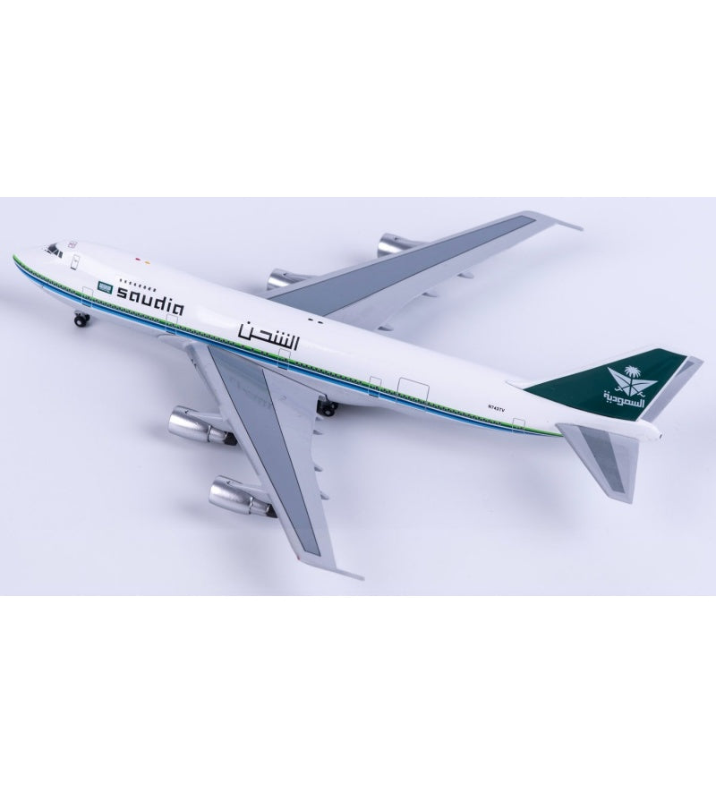 Aeroclassics 1:400 Saudia Boeing 747-200F N743TV  DIECAST Model