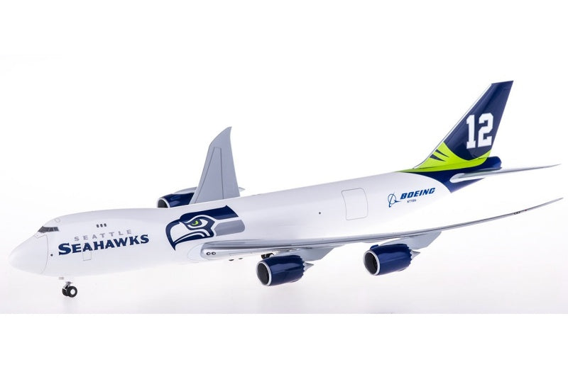 Hogan Seattle Seahawks Boeing 747-8F N770BA 1:200 Aircraft PLUG-IN  Airliner Model Display