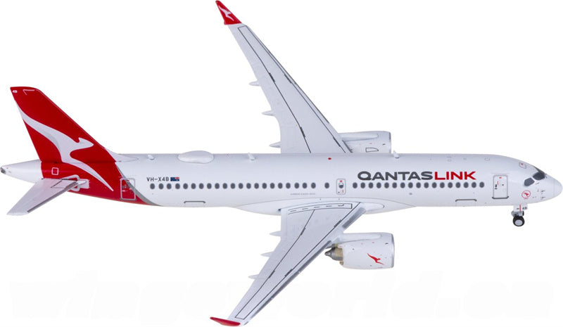 Geminijets 1:400 Qantas Airbus A220-300 VH-X4B Diecast Model view 3