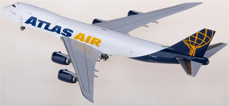 NG Models Atlas Air Boeing 747-8F N850GT 1:400 Diecast Model view 3