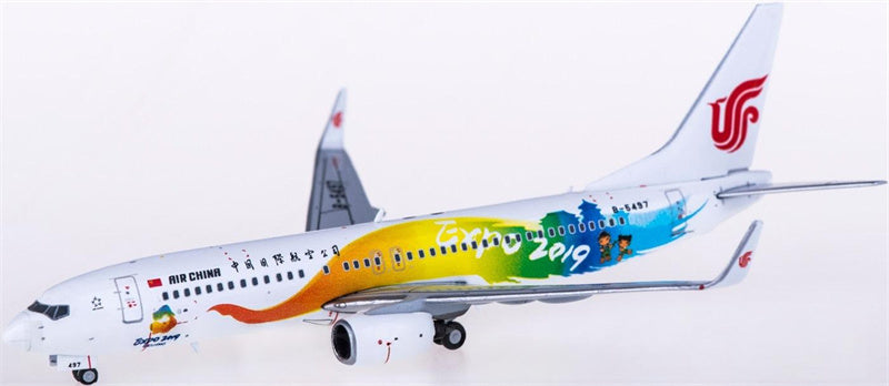 JC Wings Air China Boeing 737-800 B-5497 1:400 Diecast Model view 1