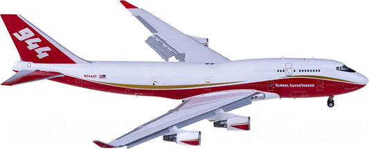 JC Wings Global Super Tanker Services Boeing 747-400BCF N744ST Flaps Down 1:400 Diecast Model view 1