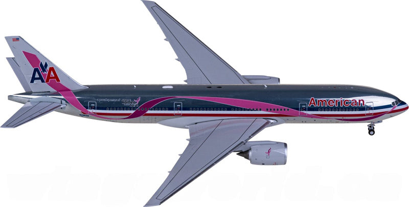NG Models American Airlines Boeing 777-200ER N759AN 1:400 Diecast Model view 2