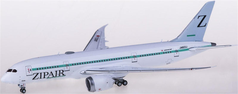 JC Wings ZIPAIR Boeing 787-8 JA822J 1:400 Diecast Model view 2