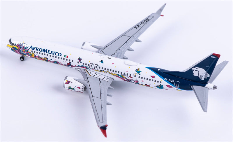 Geminijets 1:400 Aeromexico Boeing 737 XA-GQS  Diecast Model