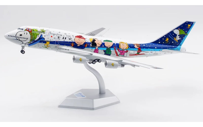 SQ Wings 1:200 ANA B747-400D JA8965 Flaps down DIECAST Model