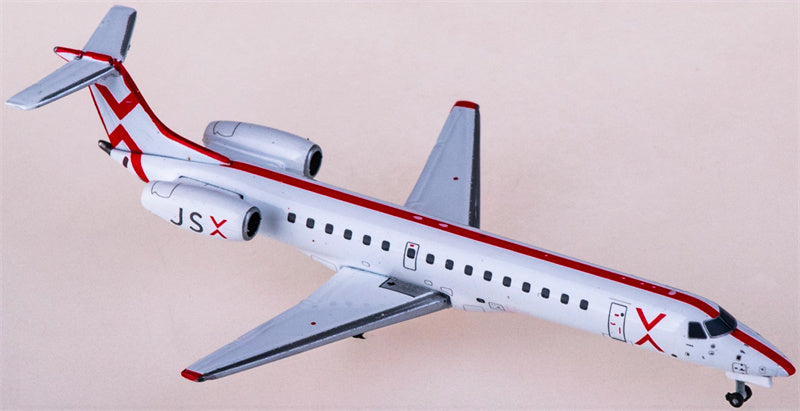 Geminijets JSX Air for Embraer ERJ-145LR N241JX 1:400 Airplane Pre-built  Airliner Model Display