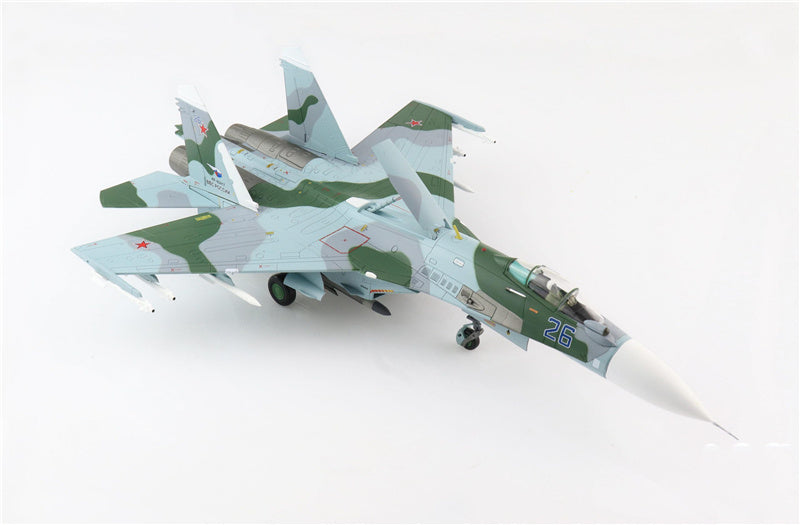 HOBBY MASTER Su-27SM Flanker B Black Sea Blue 26 Russian Air Force 2016 1/72 Aircraft Pre-built Model