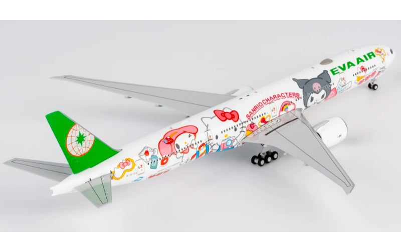 NG Models 1:400 EVA Air B777-300ER B-16722 Regular version DIECAST Model