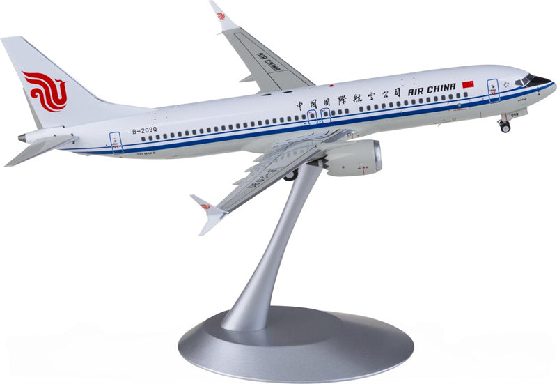NG Models Air China Boeing 737 MAX 8 B-209Q 1:200 Diecast Model view 1