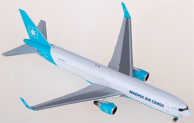 Phoenix Maersk Air Cargo Boeing 767-300ER OY-SYA 1:400 Aircraft Pre-built  Airliner Model Display