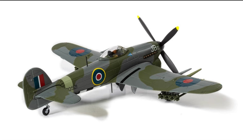 CORGI Hawker Typhoon IB 'JB II' – RAF No.198 Sqn - Wg Cdr John R Baldwin 1:72 Airplane Pre-built Model