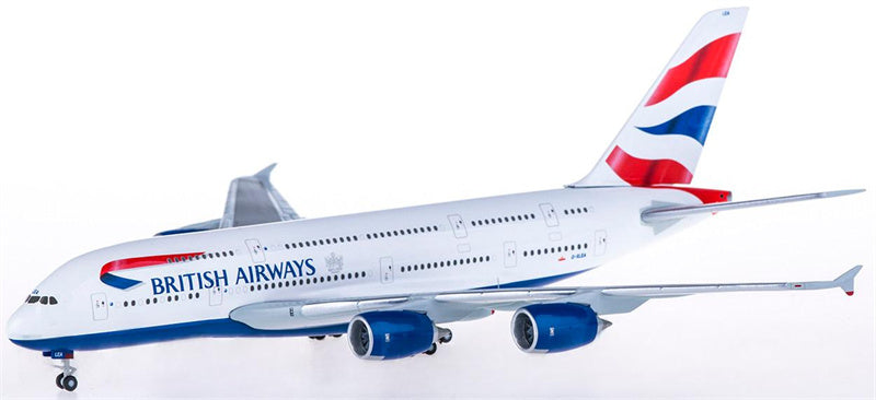 Hogan British Airways Airbus 380 G-XLEA 1:400 Diecast Model view 1