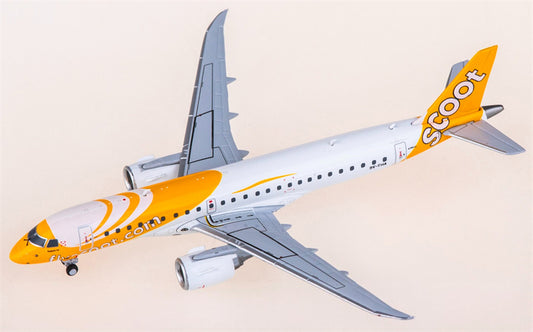 JC Wings 1:400 Scoot Embraer ERJ-190-E2 9V-THA Diecast Model view 1