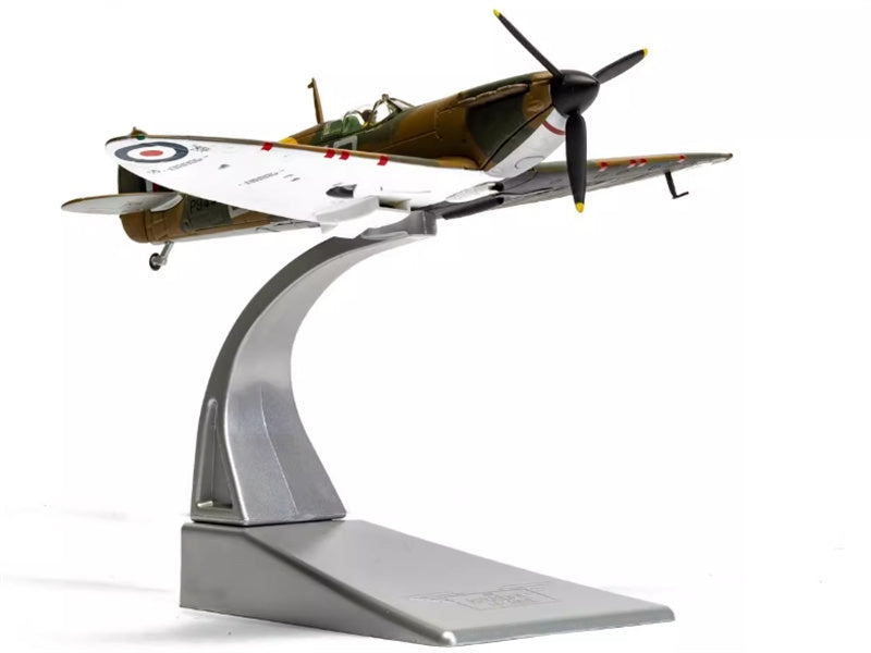 CORGI Supermarine Spitfire MkI - RAF No.222 Sqn - Flt Lt Douglas Bader (Battle of Britain 85) 1:72 Airplane Pre-built Model