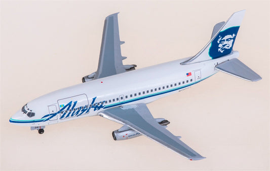 AeroClassics 1:400 Alaska Airlines Boeing 737-200 N747AS Model