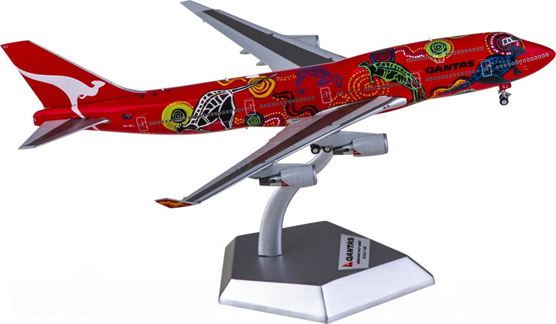 HX Models 1:400 Qantas Boeing 747-400 VH-OEJ Model
